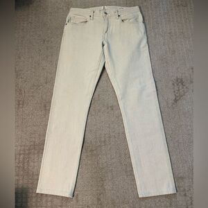 Kato Pen Slim Stretch Selvedge 10.5oz Men’s Chuck Wash Denim Jeans size 31